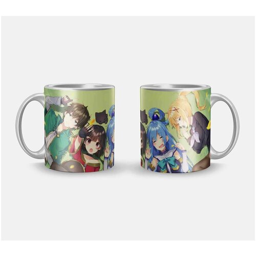 Кружка с аниме принтом 