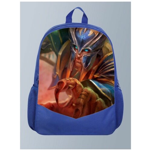 фото Голубой рюкзак с принтом игра дота dota, moba - 154 brutbag
