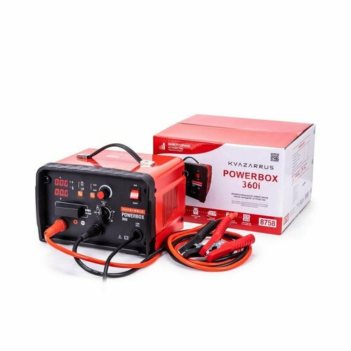 Инверторное пуско-зарядное устройство KVAZARRUS PowerBox 360i 1089200₽