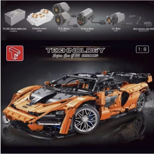 фото Конструктор technic гоночная машина gtr 3780 деталей toys