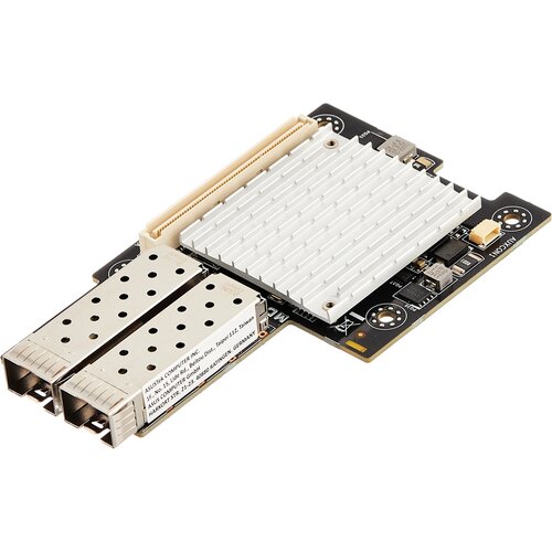 Сетевой модуль ASUS MCB-10G-2S, 2xSFP+, 10 Гб/с, PCI-E Mezzanine, Retail (90SC05P0-M0UAY0) сетевой адаптер asus mcb 10g 2s rtl