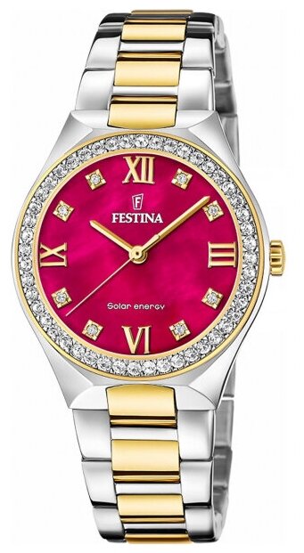 Наручные часы FESTINA Petite, красный, серебряный