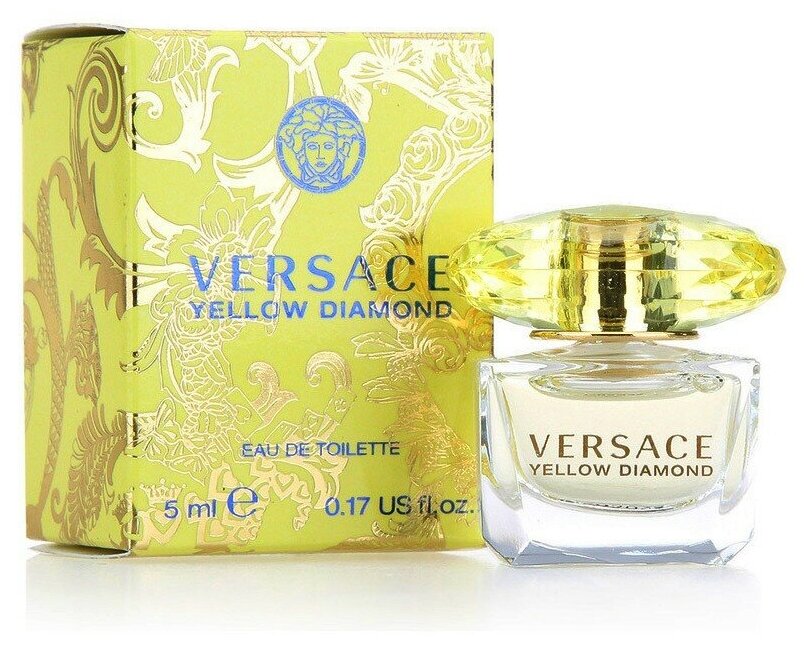 Versace туалетная вода Yellow Diamond, 5 мл