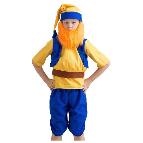 фото Карнавальный костюм гном в жилете, 5-7 лет, бока 2142-бока