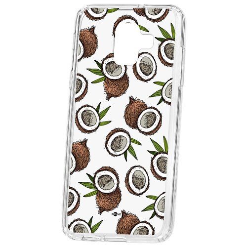 фото Чехол на samsung galaxy a6 (2018) a600f kruche print кокосы