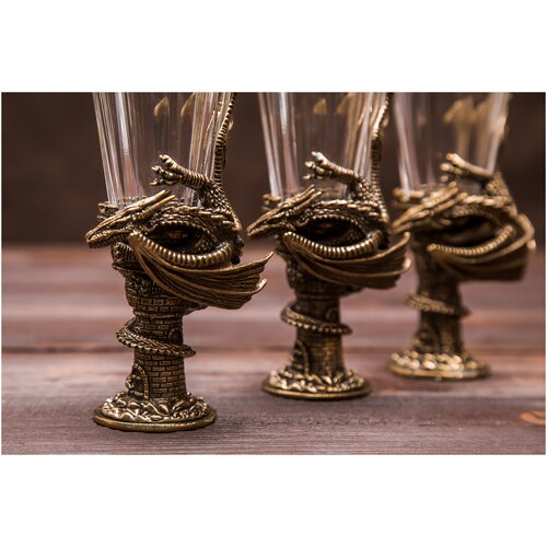 Комплект стопок 6 штук, набор лафитников 