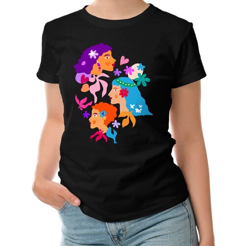 фото Футболка roly, размер s, черный