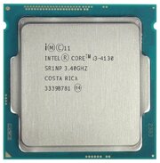 Процессор Intel Core i3-4130 Haswell LGA1150,  2 x 3400 МГц, OEM