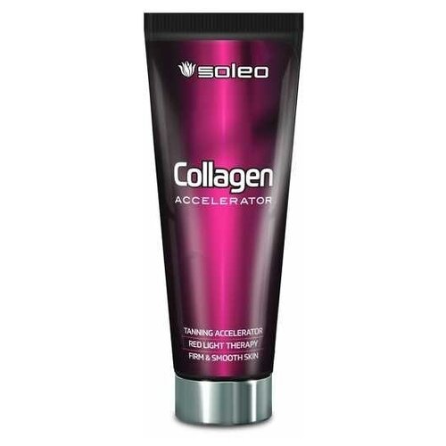 Soleo крем для загара в солярии Collagen Accelerator , 200 мл soleo collagen крем для загара в солярии 15 мл