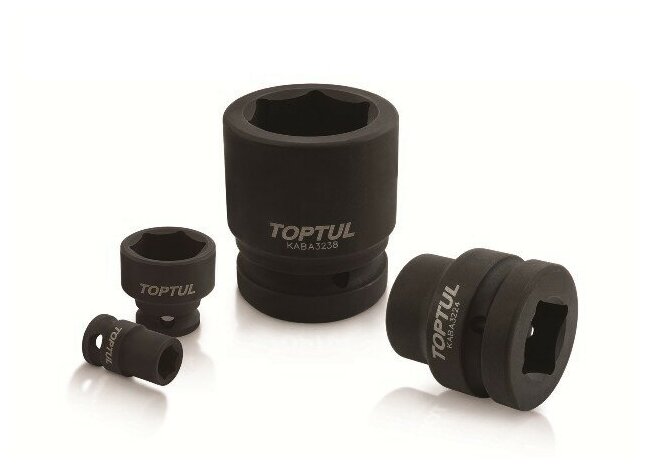 фото Головка ударн. 1/2" 15мм 6гр. TOPTUL (KABA1615) (Длина - 38 мм)