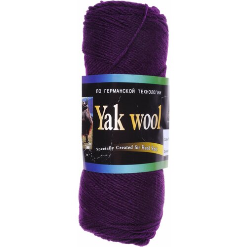 Пряжа COLOR CITY Yak wool / 2248 т. фиолетовый