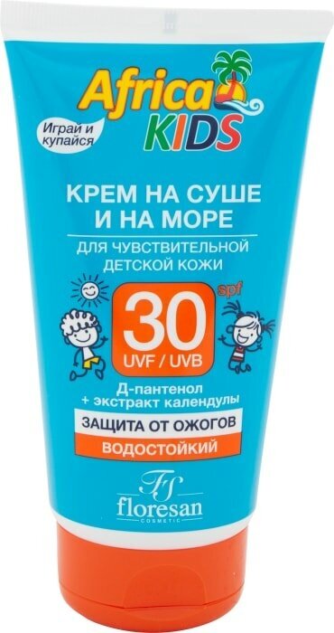 Крем солнцезащитный Floresan Детский защита от ожогов SPF30 150мл