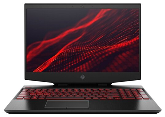 15.6" Ноутбук HP OMEN 15-dh0 1920x1080, Intel Core i7 9750H 2.6 ГГц, RAM 16 ГБ, DDR4, SSD 512 ГБ, NVIDIA GeForce GTX 1660 Ti, DOS, 8NG29EA, таинственный черный