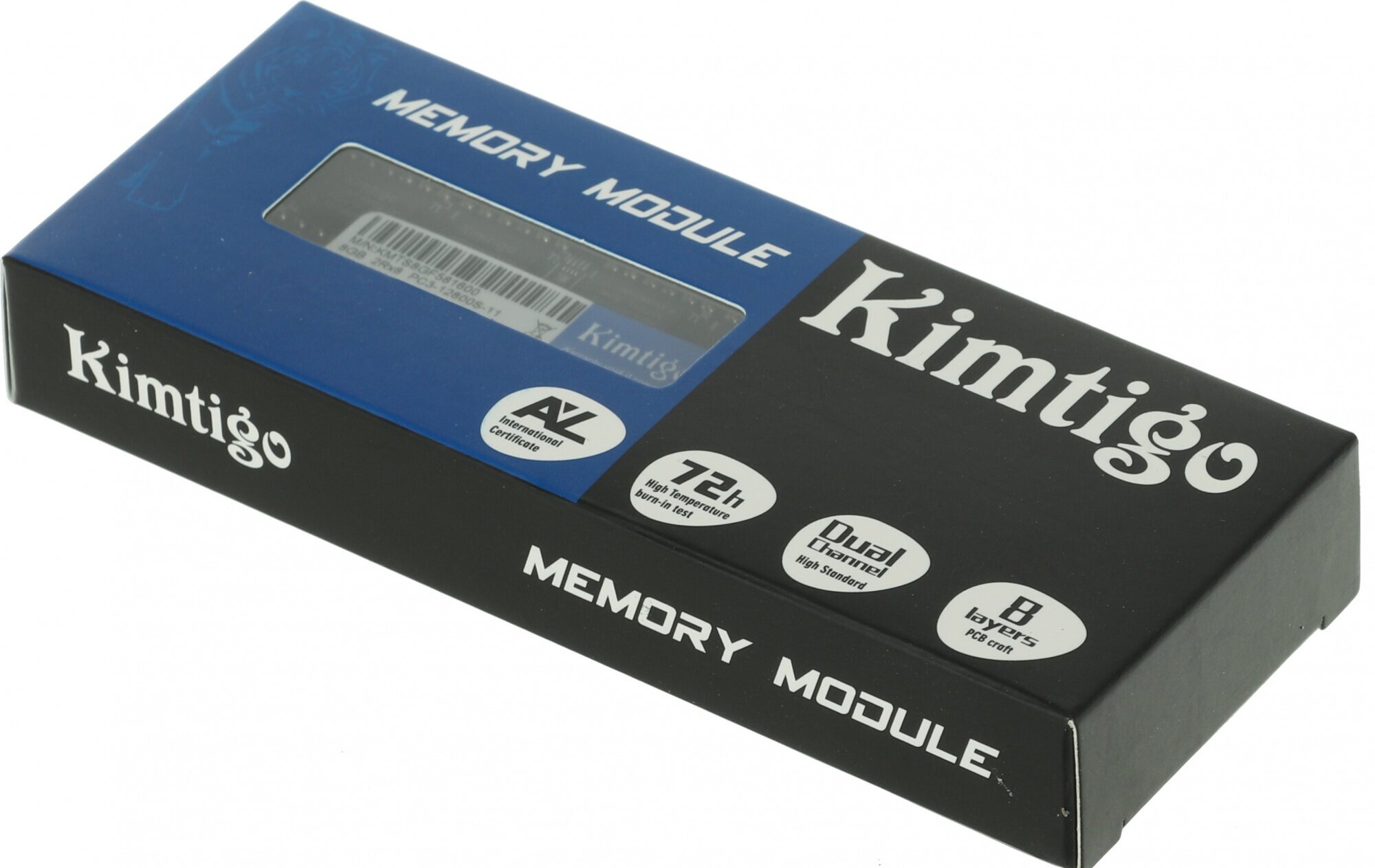 Оперативная память Kimtigo DDR3L - 8Gb, 2666 МГц, DIMM, CL11 (kmtu8gf581600) - фото №7