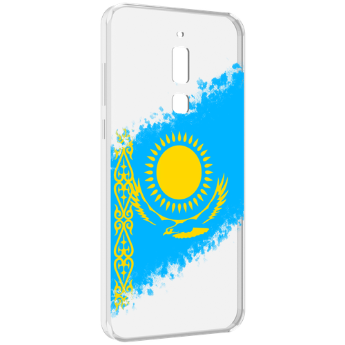 Чехол MyPads флаг Казахстана для Meizu M6T задняя-панель-накладка-бампер