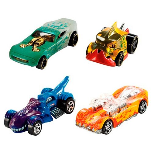 фото Машинки hot wheels меняющие цвет, серия color shifters, 1:64 (bhr15)