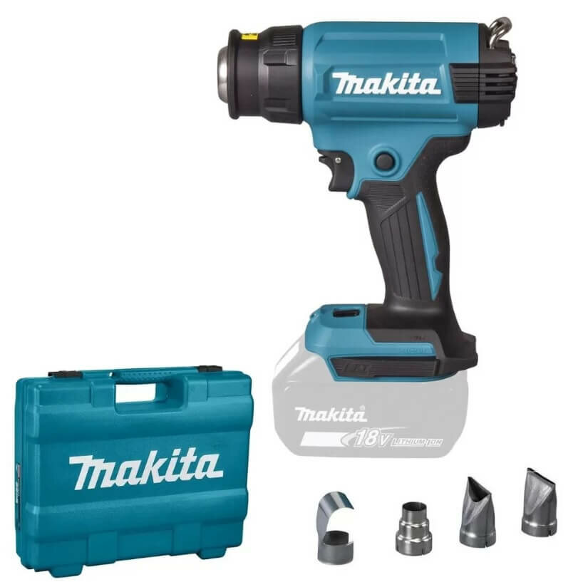 Фен строительный Makita DHG181ZK - фотография № 2