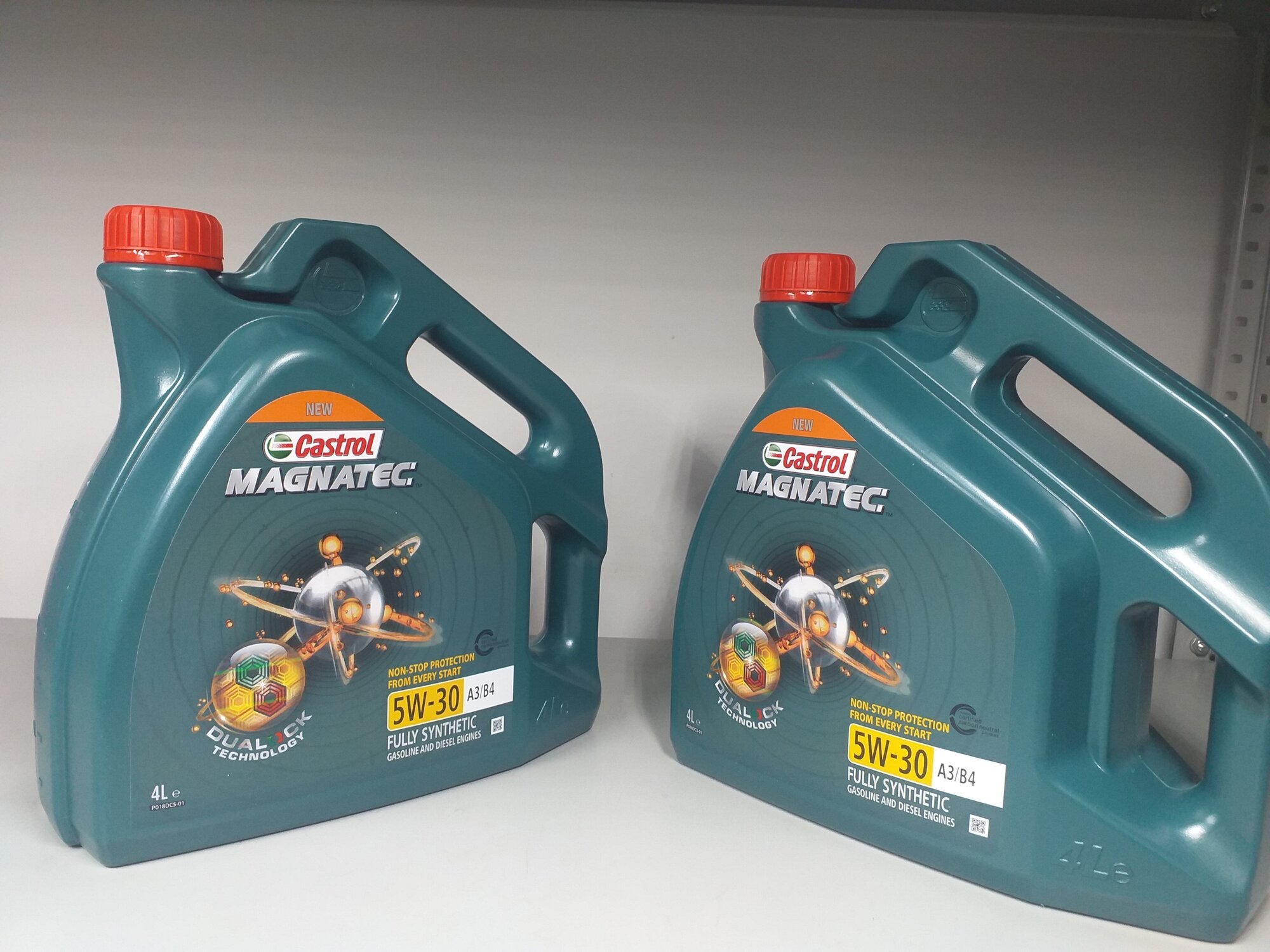 Масло моторное синтетическое Castrol magnatec a3/b4 5w-40 (4л) - фото №12