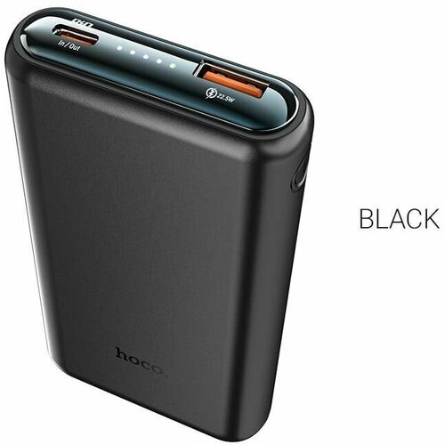 Внешний аккумулятор повербанк Hoco Q1 Kraft 10000 mAh Kraft compatible PD+QC3.0 power bank (USB:5V-3.0A Max)