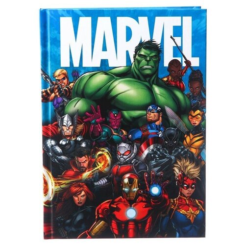 Ежедневник А5, 80 листов Marvel, Мстители