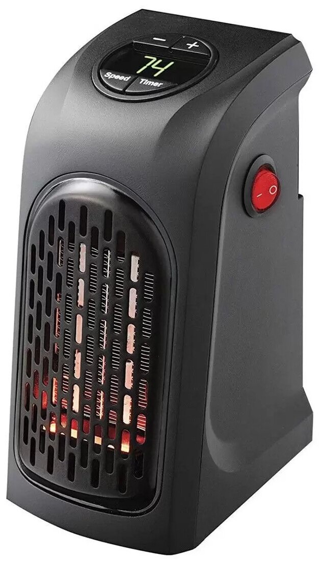 Портативный вентилятор-обогреватель 400 Вт Handy Heater - фотография № 4