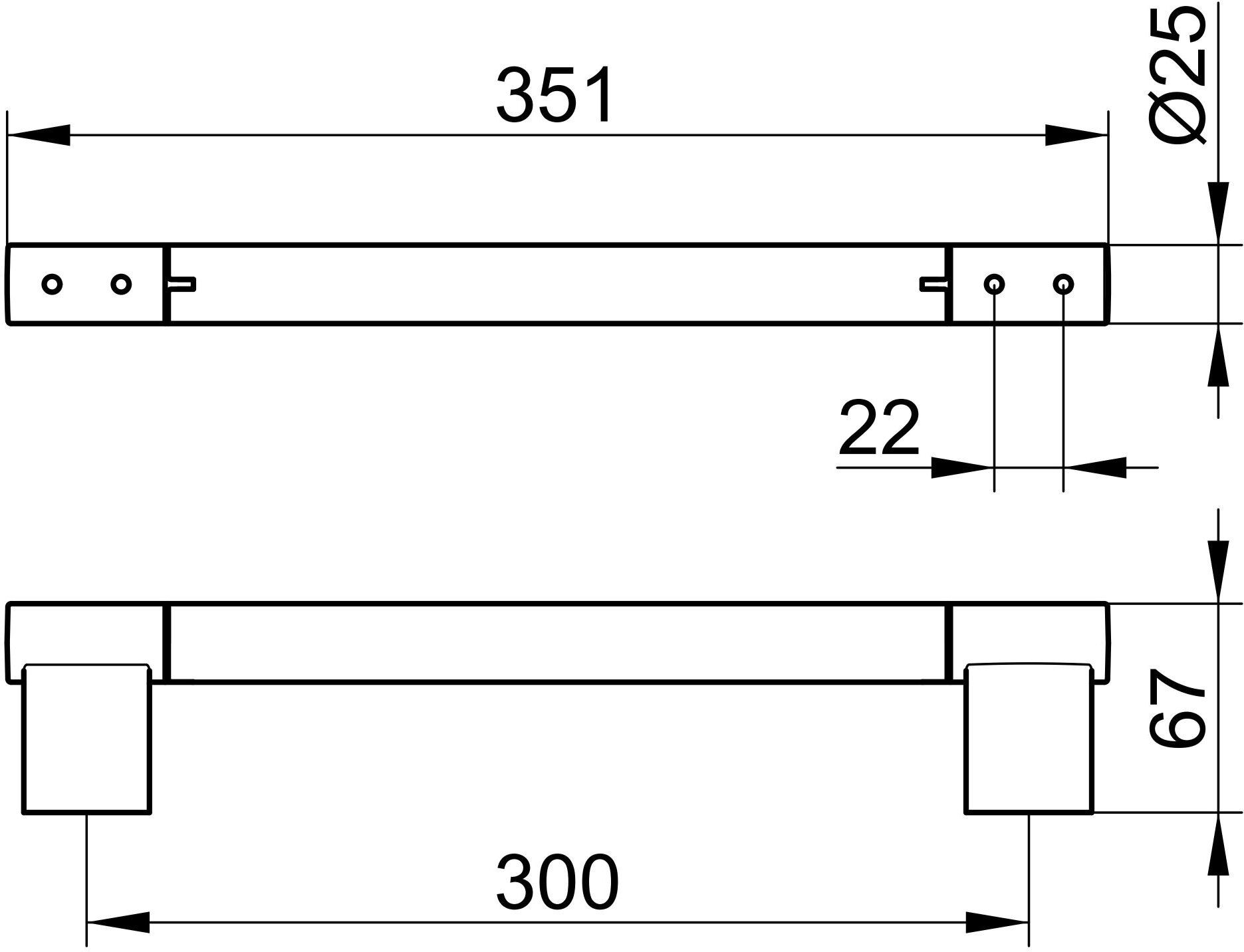 Поручни для ванной Keuco Plan 14907010000 - фотография № 8