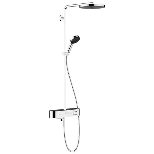 Душевая система для ванны, с термостатом, 260/105 мм, Hansgrohe Pulsify S 24230000