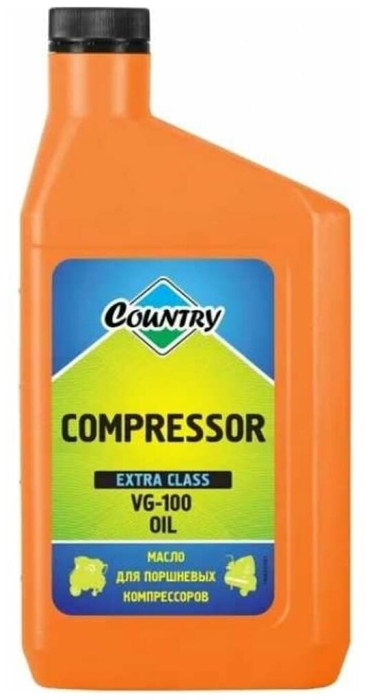 Масло компрессорное 3Ton Country GDT 250 VG-100 1л 3TON 40221