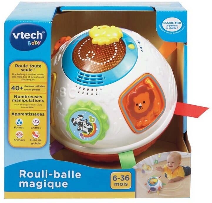 Вращающийся и обучающий мяч (VTECH 80-151566) - фото №16