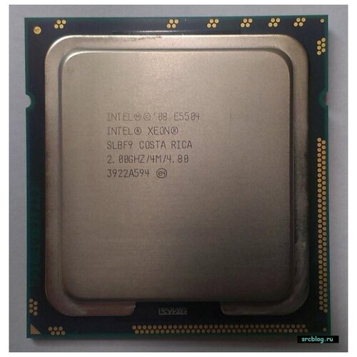 Процессор Intel Xeon E5504 Gainestown LGA1366, 4 x 2000 МГц, OEM