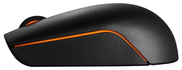Мышь LENOVO 300 Wireless оптическая беспроводная USB черный и оранжевый gx30m86878