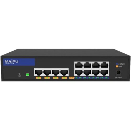 Maipu IGW500-200-P internet gateway integrated Routing Switching Access Controller 121000M Base-T interfaces 81000M PoEController Mode 64 Un 2042200₽