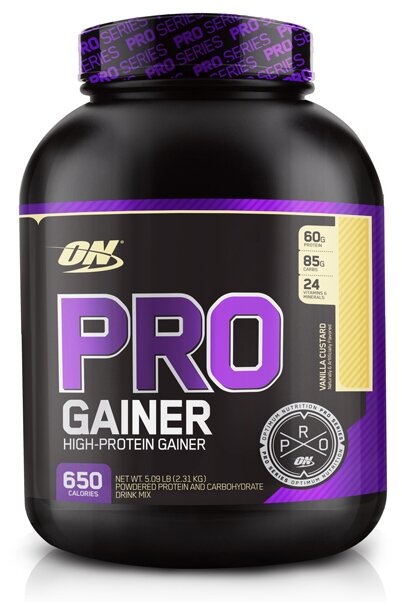 Pro Gainer, 2310 г, Vanilla Custard / Ванильный Заварной Крем