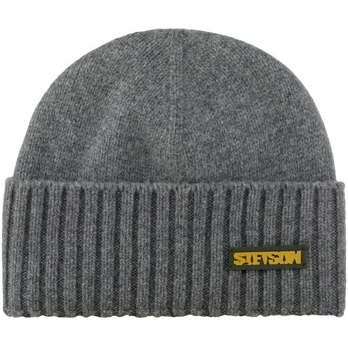 фото Шапка бини stetson, размер onesize, серый