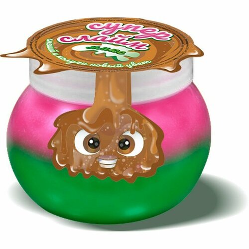 Супер-слайм розово-зелёный 881₽