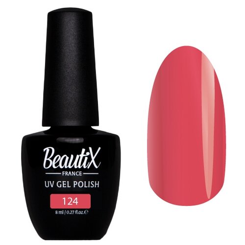 Beautix Гель-лак UV Gel Polish, 8 мл, 124 набор для маникюра гель лаком 21 предмет