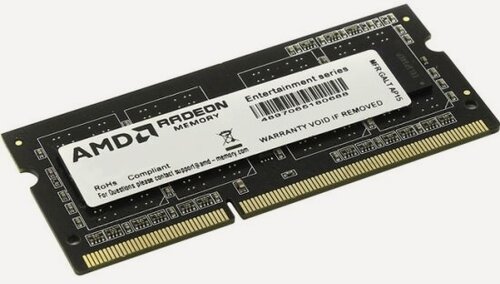 Изображение товара Оперативная память Amd SO-DIMM DDR3 8Gb 1600MHz pc-12800 (R538G1601S2S-UO) оем