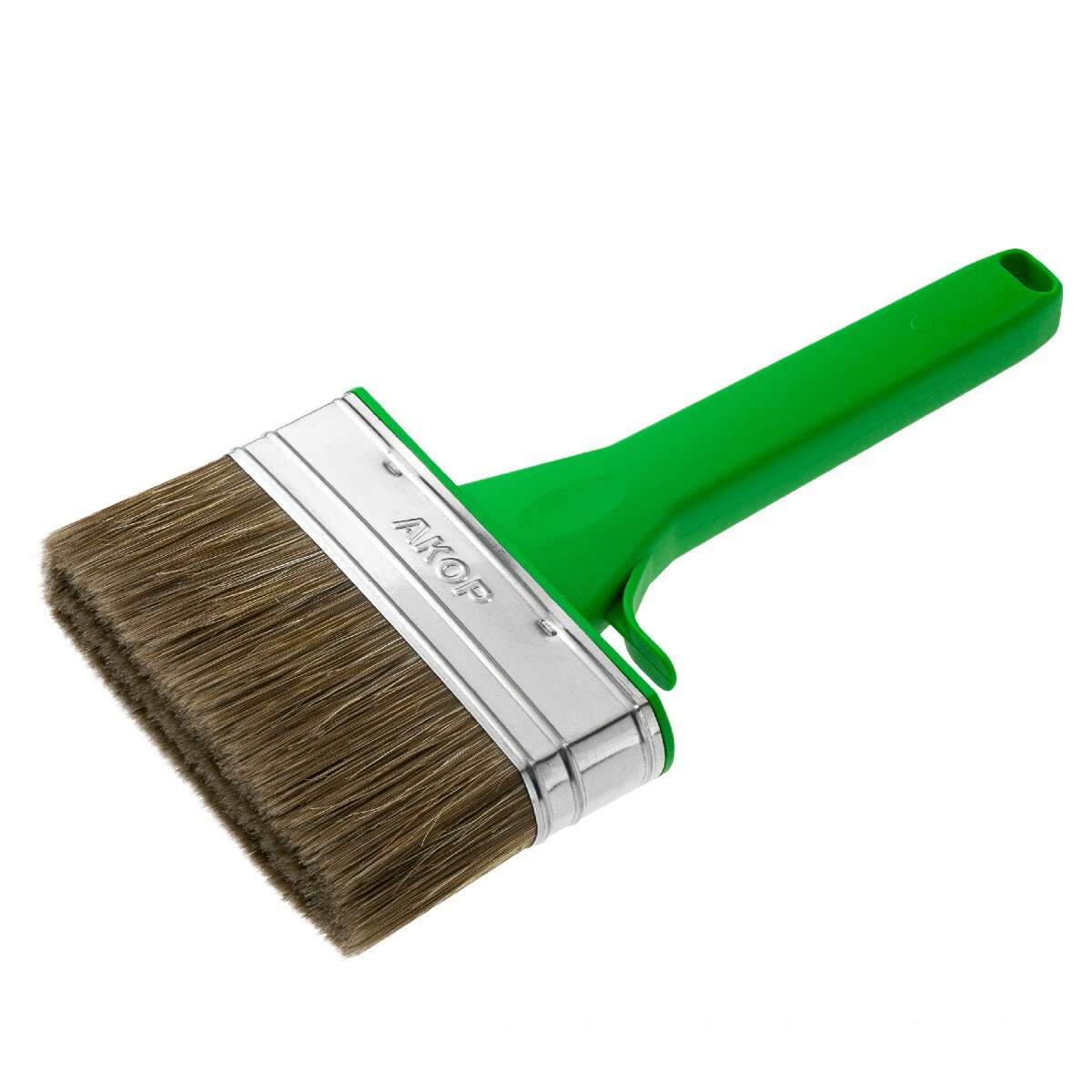 Кисть плоская для дерева Акор Мастер смешанная щетина пластиковая ручка 120 x 25 мм