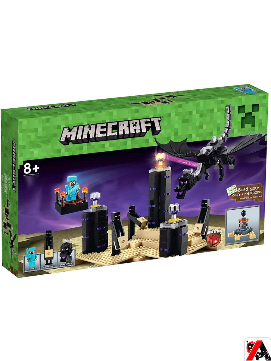 Конструктор Майнкрафт Дракон Края