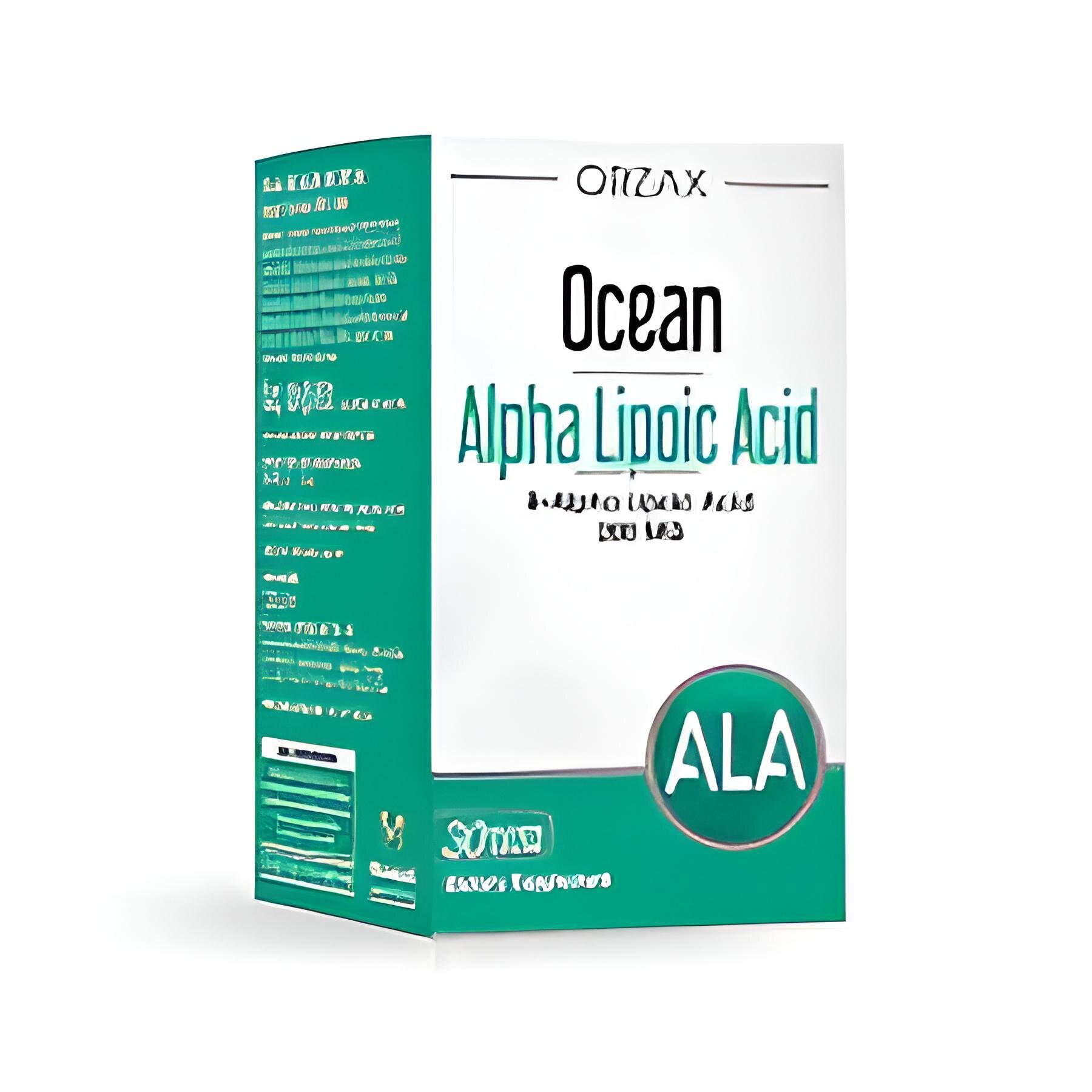 Orzax Alpha Lipoic Acid 200 mg N30 — антиоксидант для защиты клеток и обмена веществ, 30 капсул