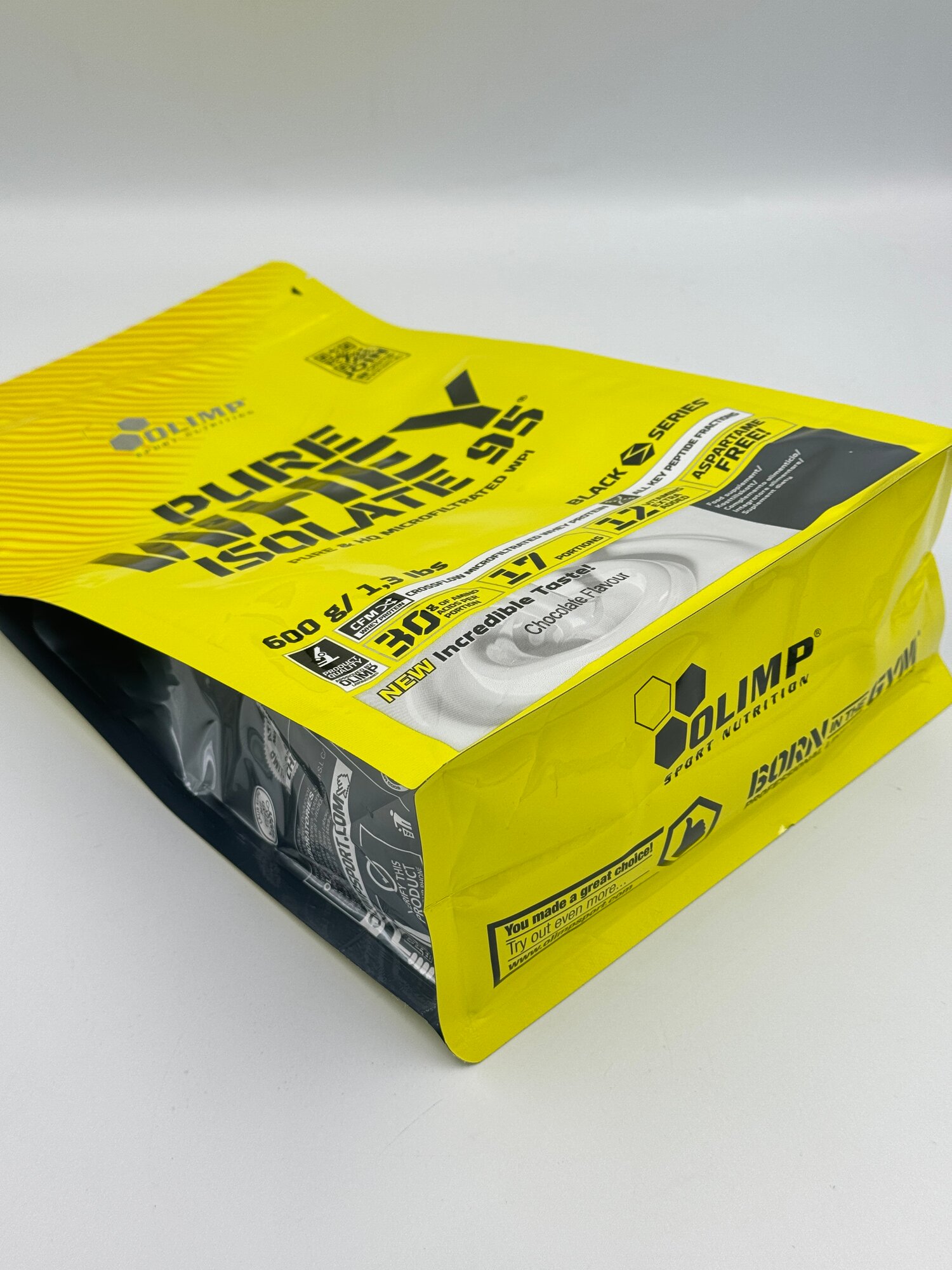 Olimp sport Isolate 0.6kg chocolate протеин Изолаят Шоколад вкус для мыщц — фото 1