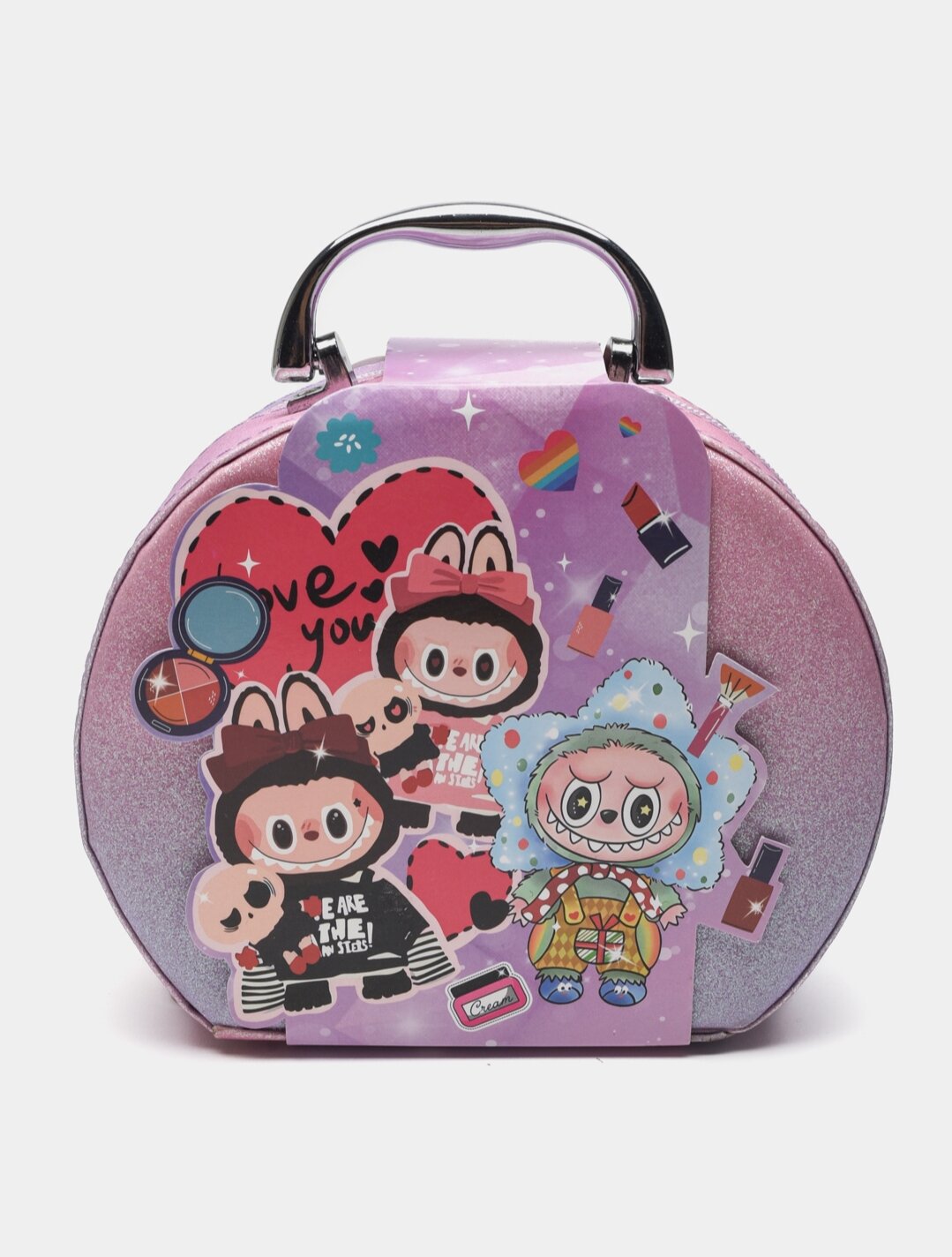 Набор детской косметики для девочек декоративной макияжа в сумке