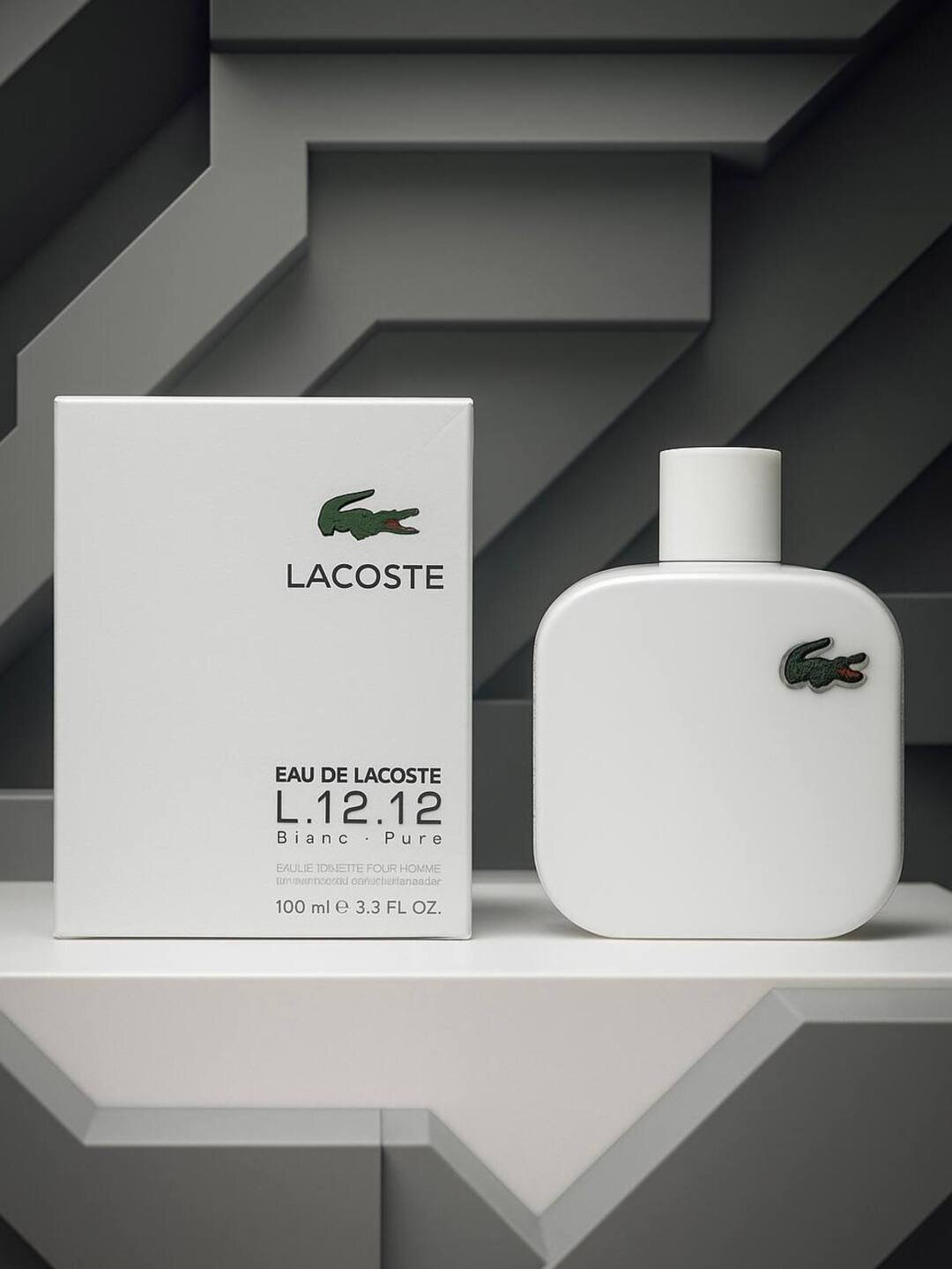 Мужская туалетная вода Lacoste Eau de Lacoste L.12.12 Blanc, 100 мл