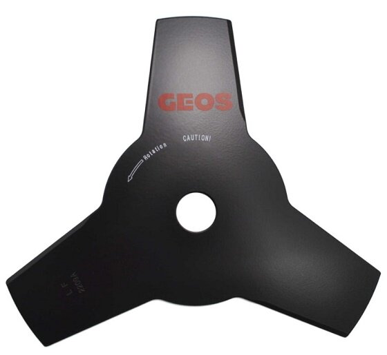Нож для триммера GEOS 3-лопастной, 255мм, 25,4мм