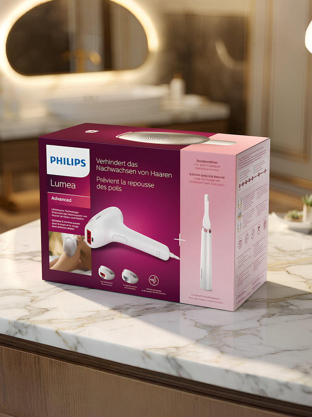 Фотоэпилятор для удаления волос Philips Lumea Advanced фото эпилятор домашний