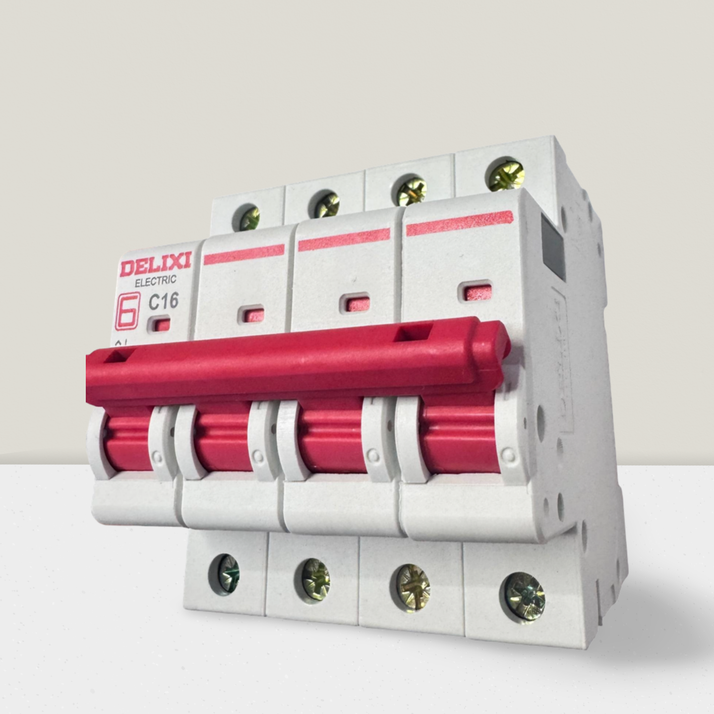 Авт. выкл. DELIXI CDB6i 4P C 16A — фото 1