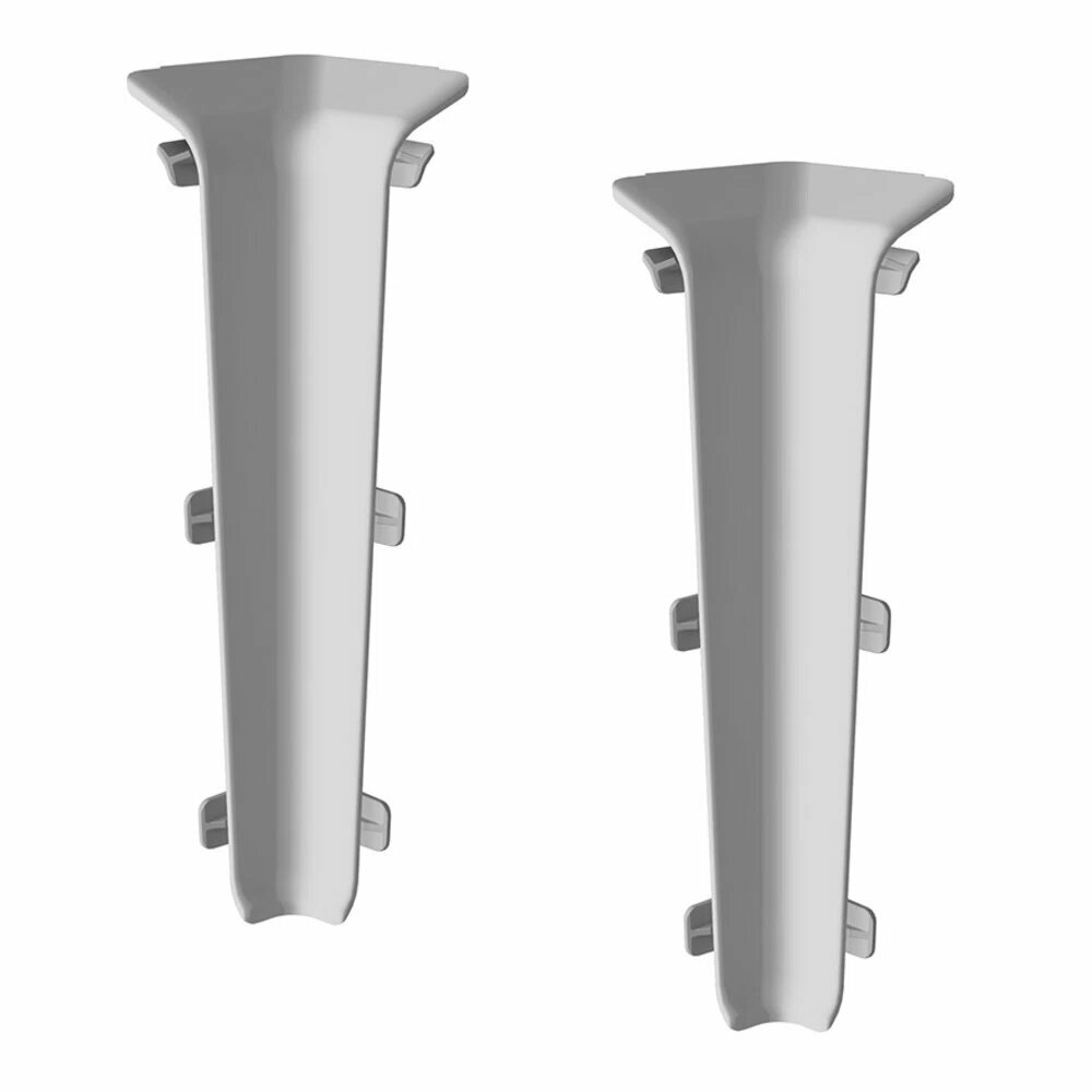 Угол внутренний Деконика 100 мм светло-серый Г-профиль (2 шт.) Деконика Д-П100-В-Ф2 002 СВТ СЕР