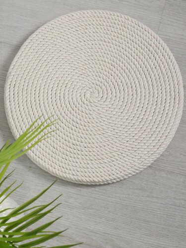 Изображение товара Когтеточка для кошек IvPet Круг 36 см, настенная, напольная, Канат, IvPetRoom