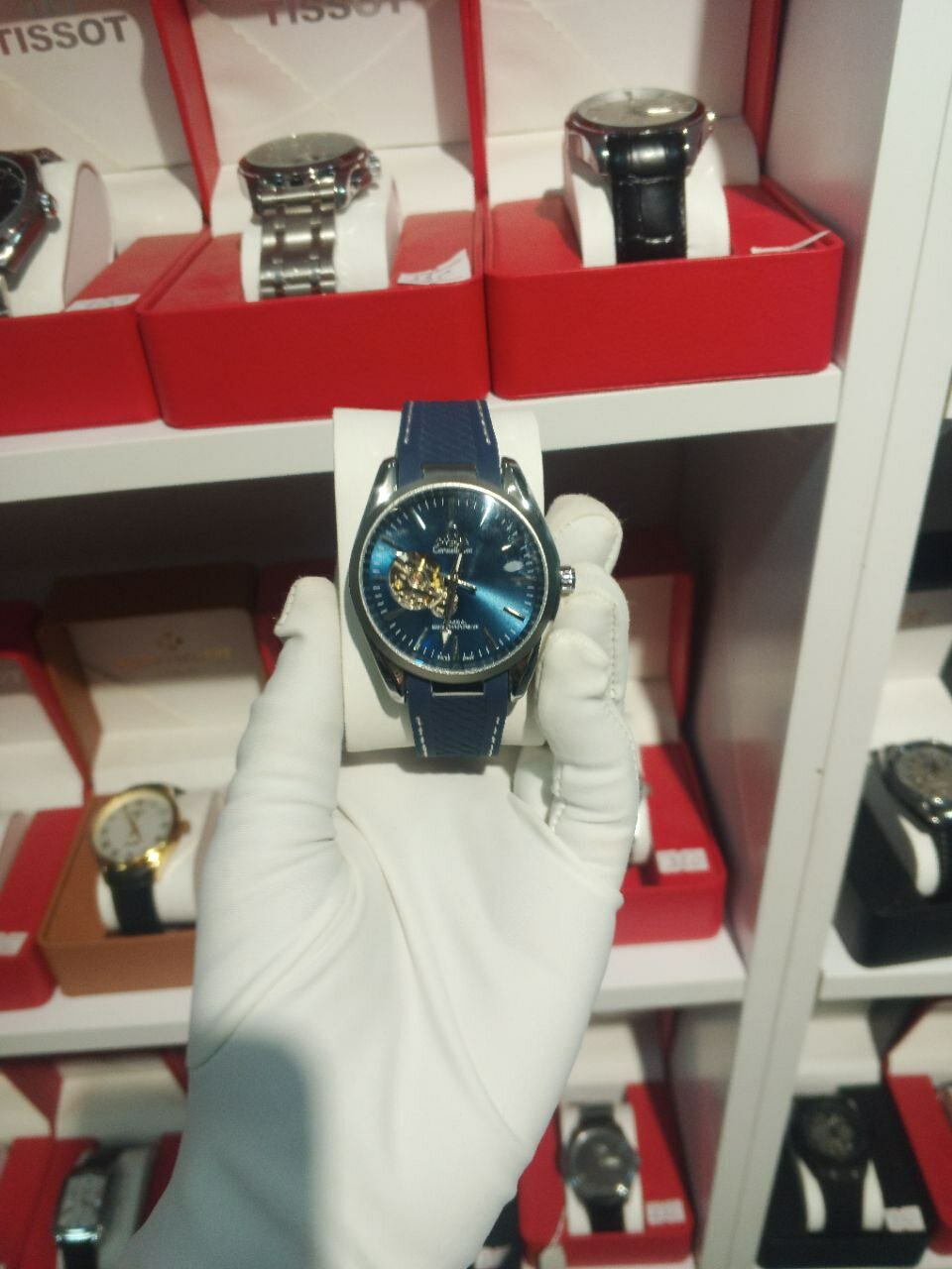 Наручные часы, синий — фото 1