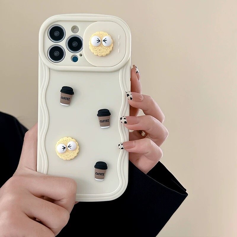 Чехол "Briquette Coffee", для iPhone 16 Pro Max, защита камеры — фото 1